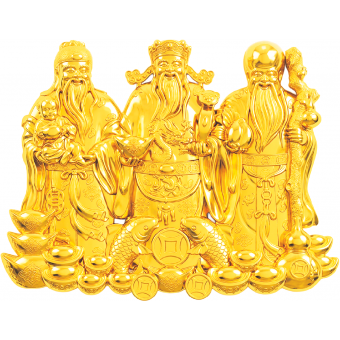 CHỮ DÁN NỔI 3D - PHÚC LỘC THỌ