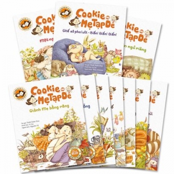 Bộ truyện tranh Cookie và mẹ Tạp Dề - 10 tập&nbsp;
